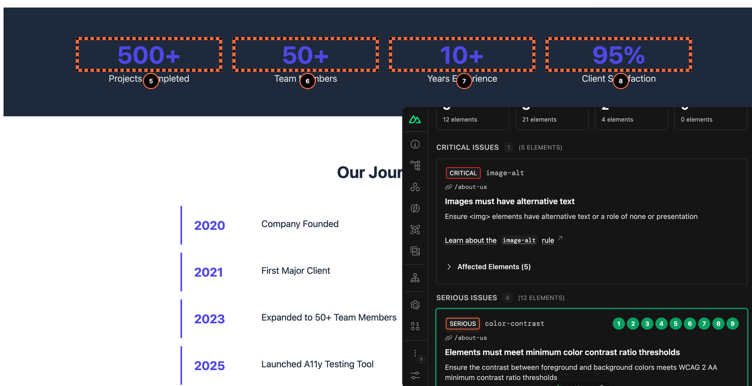 Announcing @nuxt/a11y: Real-Time Accessibility Testing in Nuxt DevTools