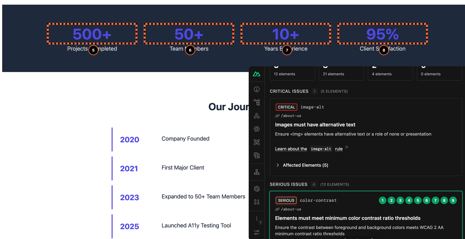 Announcing @nuxt/a11y: Real-Time Accessibility Testing in Nuxt DevTools